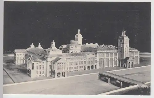 (107518) AK München, Deutsches Museum, Modell des Neubaus 1910/20er
