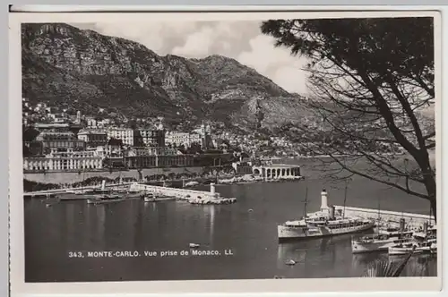 (10493) Foto AK Monte Carlo, Vue prise de Monaco