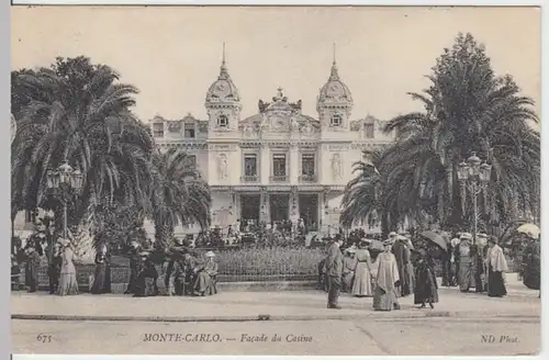 (10104) AK Monte Carlo, Facade du Casino 1910er