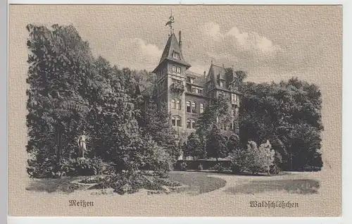 (99954) AK Meißen, Waldschlößchen, um 1919