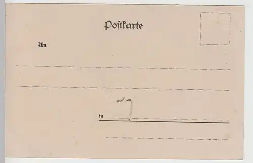 (82886) AK Gruss aus Meißen, Waldschlösschen, bis 1905