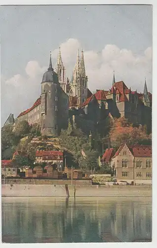 (69267) AK Meißen, Elbe, Albrechtsburg, Dom, vor 1945