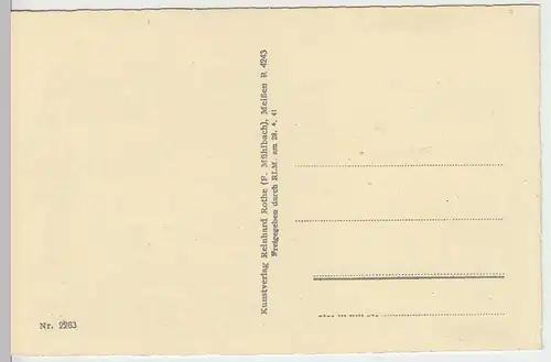 (33197) AK Meißen, Staatl. Porzellanmanufaktur, 1941