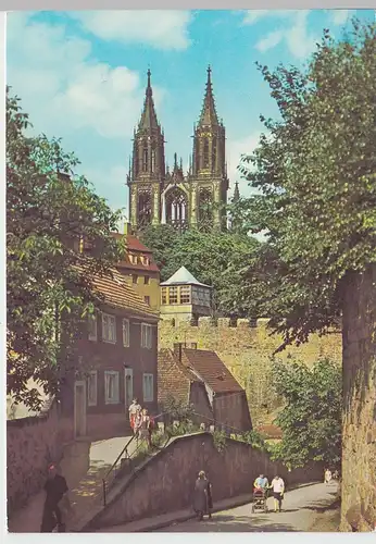 (111699) AK Meißen, Hohlweg DDR 1977