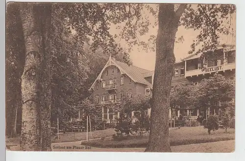 (99773) AK Kurhaus Seelust am Plauer See, vor 1945