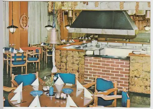 (99382) AK Warnemünde, Hotel "Neptun", Restaurant Seemannskrug 1976