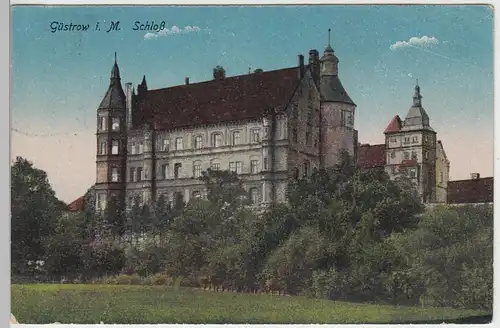 (93142) AK Schloss Güstrow, Meckl. 1928