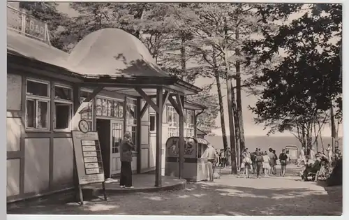 (91091) Foto AK Ostseebad Koserow, Usedom, Warmbad 1961