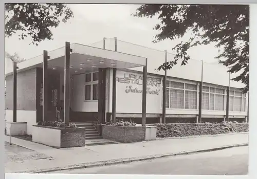 (86725) Foto AK Ostseebad Kühlungsborn, Restaurant Julius Fu?ík, 1983