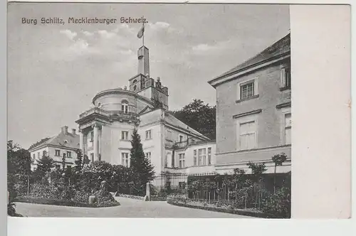 (77717) AK Burg Schlitz, Herrenhaus vor 1945