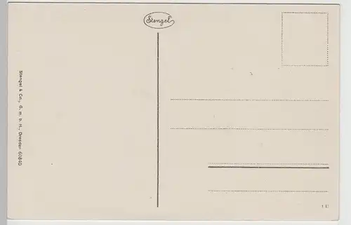 (76360) AK Neustrelitz, Schlosspark, Hauptallee, vor 1945