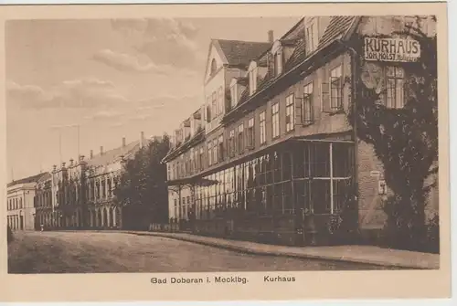 (62989) AK Bad Doberan, Kurhaus, vor 1945