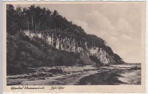 (55936) AK Ostseebad Warnemünde, Hohes Ufer, vor 1945