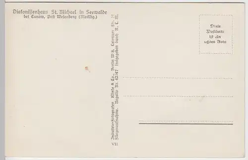 (52404) Foto AK Seewalde, Wustrow, Panorama 1933-45