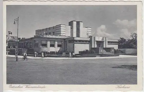 (37669) AK Ostseebad Warnemünde, Kurhaus, vor 1945