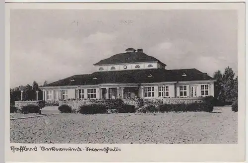 (35514) AK Haffbad Ueckermünde, Strandhalle 1942