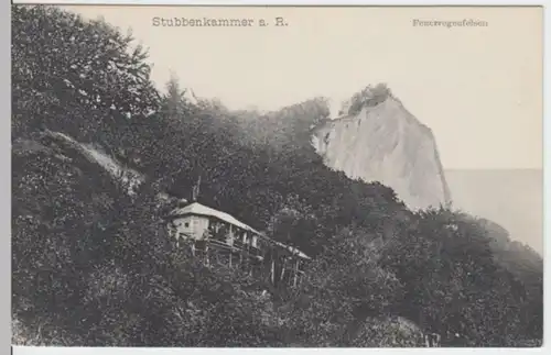(2859) AK Stubbenkammer, Feuerregenfelsen, vor 1945