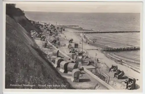 (2831) Foto AK Nienhagen, Meck.-Vor., Strand vor 1945