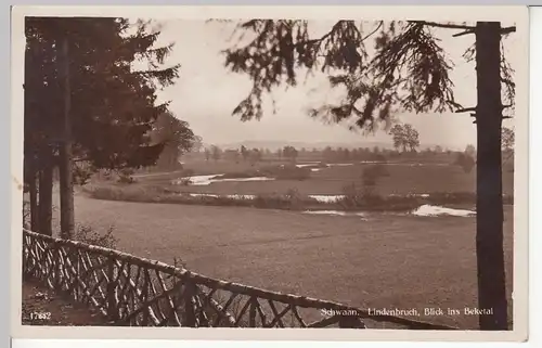 (109525) Foto AK Schwaan, Lindenbruch, Beketal 1931