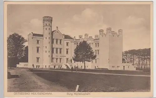 (106622) AK Ostseebad Heiligendamm, Burg Hohenzollern, 1920er