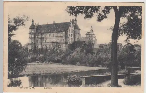 (106406) AK Güstrow i.M., Schloss, 1918