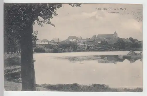 (105145) AK Schönberg, Meckl., Panorama 1907
