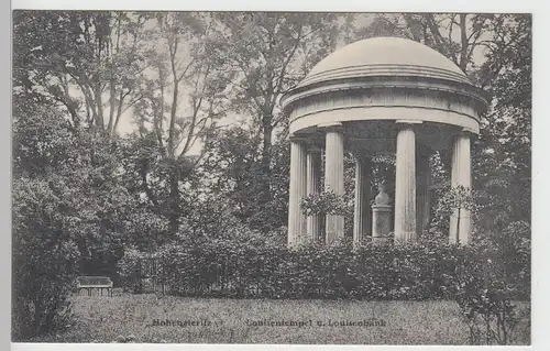 (104730) AK Hohenzieritz, Louisentempel u. Louisenbank, 1910