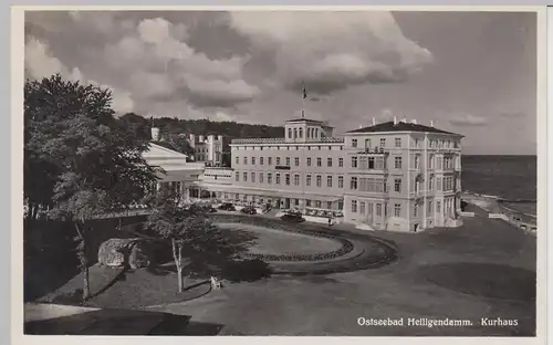 (103049) Foto AK Ostseebad Heiligendamm, Kurhaus, vor 1945
