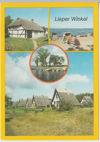 (102970) AK Lieper Winkel, Mehrbildkarte, Warthe, Quilitz 1990