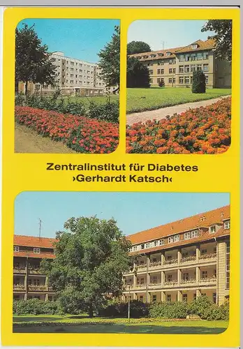 (102881) AK Karlsburg, Vorpommern, Mehrbildkarte, Zentralinstitut für Diabetes 1