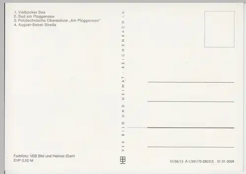 (102499) AK Grevesmühlen, Mehrbildkarte 1975