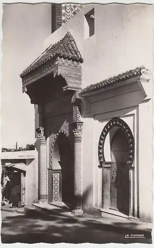 (53296) Foto AK Tanger, Porte d'une Mosquée