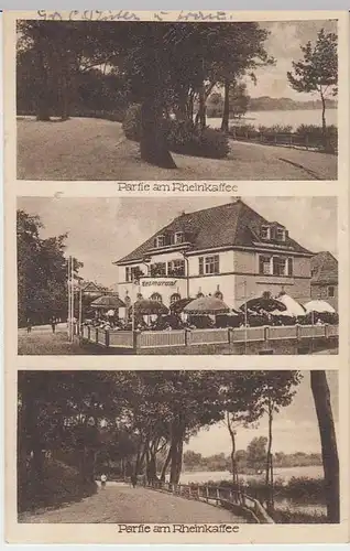 (33073) AK Mannheim, Rheinkaffee-Restaurant, 1928