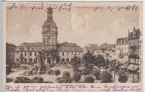 (16000) AK Mannheim, Kaufhaus 1918