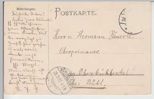 (101329) AK Mannheim, Friedrichsbrücke, Neckar 1907