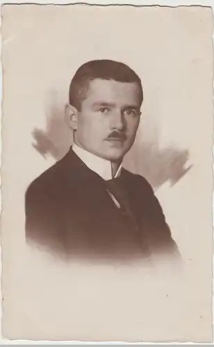 (81268) orig. Foto Porträt junger Mann, Wilsdruff 1920