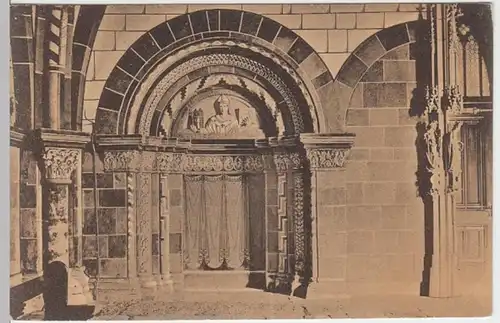 (8335) AK Mainz, Dom, Portal in der Memorie, vor 1945