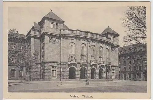 (36042) AK Mainz, Theater, 1930