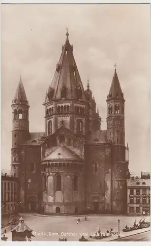 (114077) Foto AK Mainz, Dom, Ostchor, Liebfrauenplatz, vor 1945