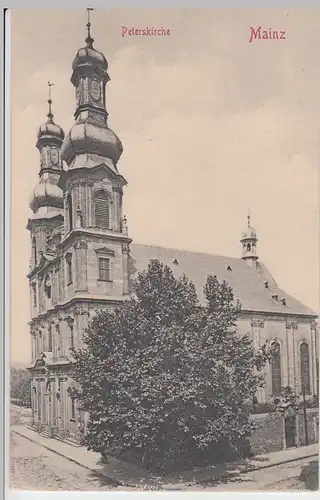 (111151) AK Mainz, Peterskirche, bis 1905