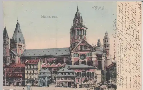 (111135) AK Mainz, Dom 1903