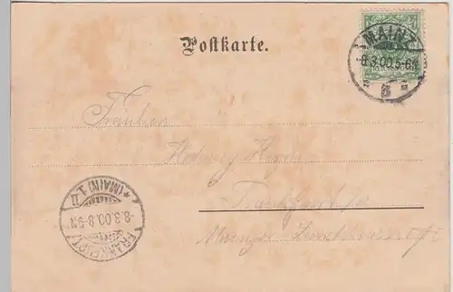 (111130) AK Mainz, Kaiserstraße 1900