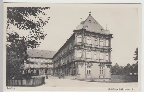 (111113) Foto AK Mainz, Schloss vor 1945