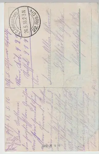 (106131) AK Mainz, Christuskirche, Feldpost 1916