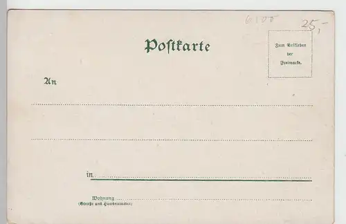 (105623) AK Gruss aus Mainz, Bl.v. Castel u. Gutenbergdenkmal, Litho vor 1945