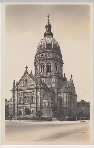(104996) Foto AK Mainz, Christuskirche, vor 1945