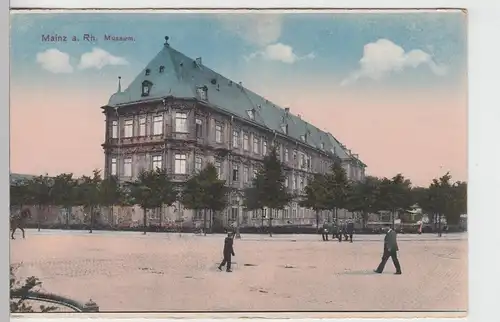 (104054) AK Mainz, Museum, aus Leporello 1919