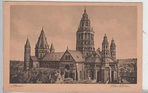 (101773) AK Mainz, Dom, vor 1945