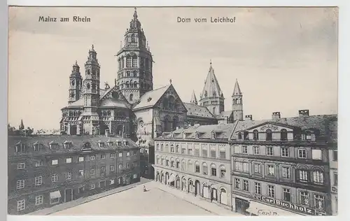 (101770) AK Mainz, Dom vom Leichhof, 1906