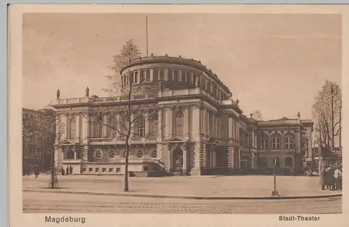 (73590) AK Magdeburg, Stadttheater 1929